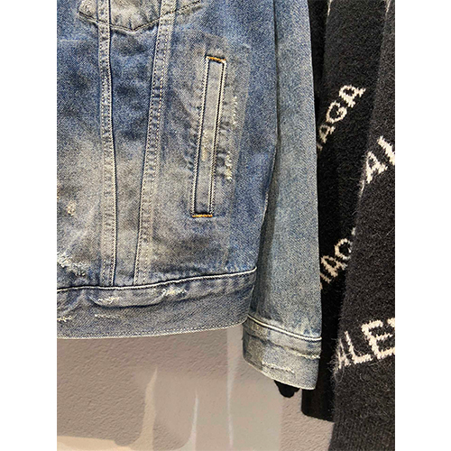 バレンシアガ 服コピー メンズ レディース デニム ジャケット 高品質