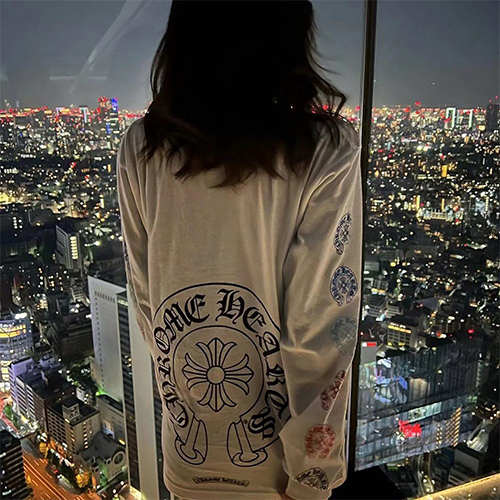 クロムハーツスーパーコピー  メンズ レディース スウェット長袖 Tシャツ