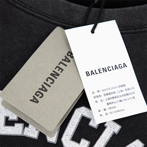バレンシアガスーパーコピー メンズ レディース スウェット長袖 Tシャツ
