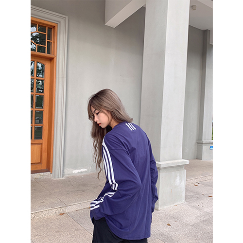 バレンシアガ スーパーコピー× アディダス コラボ メンズ レディース 長袖 Tシャツ ロンT 高品質