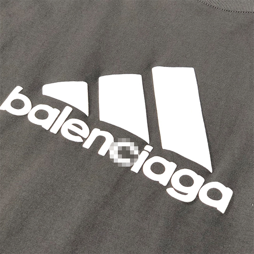 バレンシアガ スーパーコピー × アディダス コラボ メンズ レディース 長袖 Tシャツ ロンT 高品質