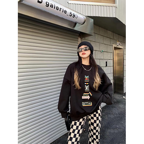 ルイヴィトンスーパーコピー スウェット長袖 Tシャツ