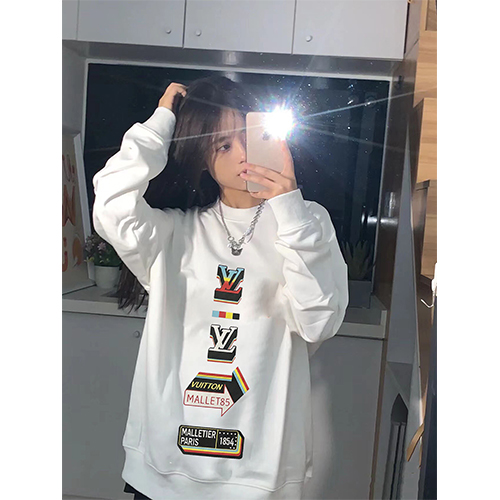 ルイヴィトンスーパーコピー スウェット長袖 Tシャツ