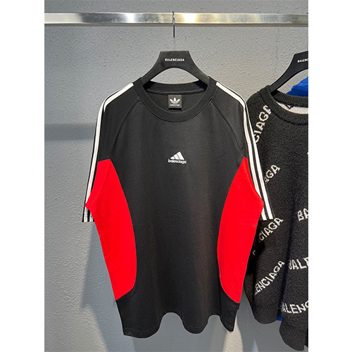 バレンシアガスーパーコピー × アディダス コラボ半袖Tシャツ ファッション通販 高品質