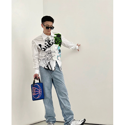 ルイヴィトンスーパーコピー メンズ レディースオーバーSIZE シャツ 高品質
