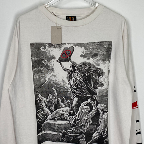 セント マイケル スーパーコピー× ヴィーローン コラボ 長袖 Tシャツ ロンT 高品質