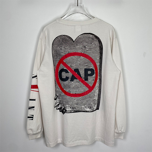 セント マイケル スーパーコピー× ヴィーローン コラボ 長袖 Tシャツ ロンT 高品質