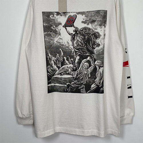 セント マイケル スーパーコピー× ヴィーローン コラボ 長袖 Tシャツ ロンT 高品質