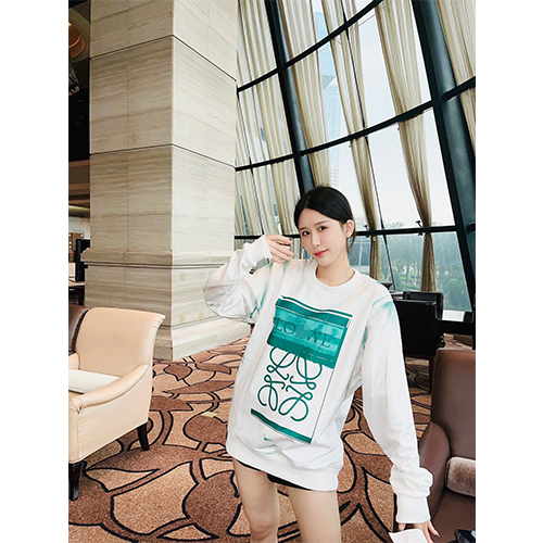 ロエベ 偽物 メンズ レディース スウェットTシャツ