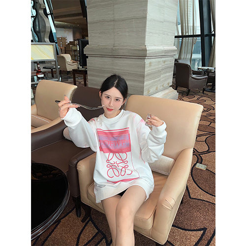 ロエベ 偽物 メンズ レディース スウェットTシャツ