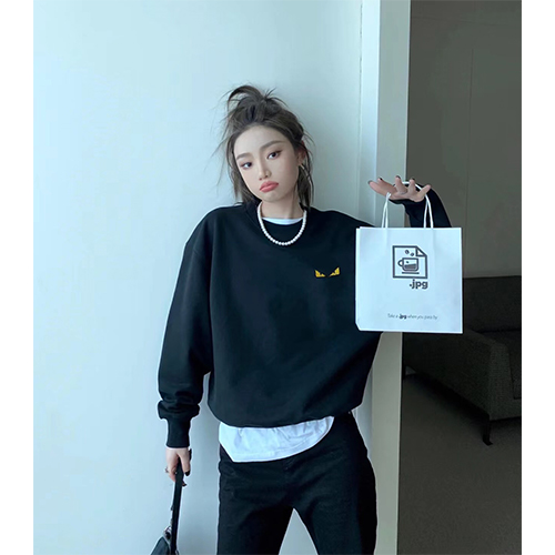 フェンディ スーパーコピー 長袖 スウェットTシャツ