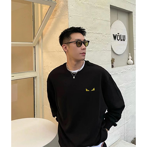 フェンディ スーパーコピー 長袖 スウェットTシャツ
