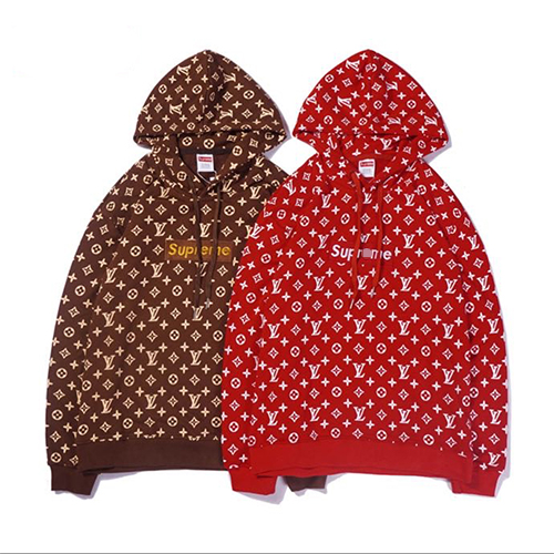 シュプリーム偽物パーカー ロゴ フード Tシャツ