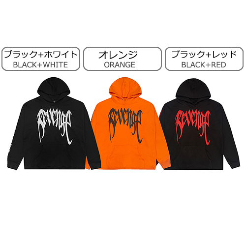 REVENGE コピー パーカー ロゴ フード Tシャツ