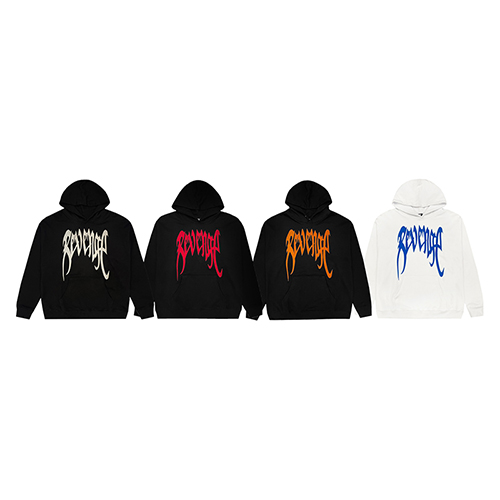 REVENGE コピー パーカー ロゴ フード Tシャツ