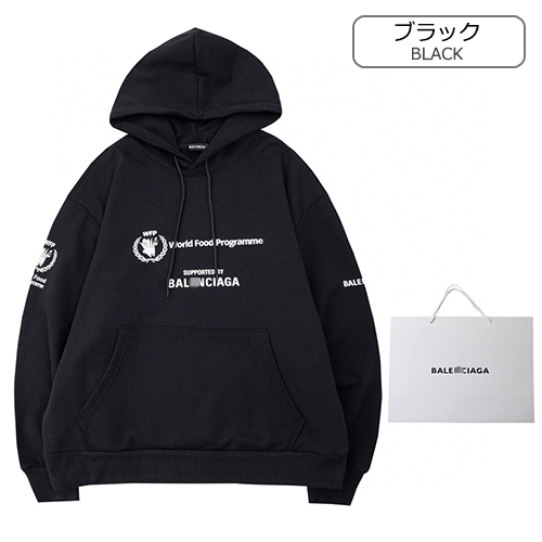 バレンシアガスーパーコピー メンズレディース パーカー フード Tシャツ