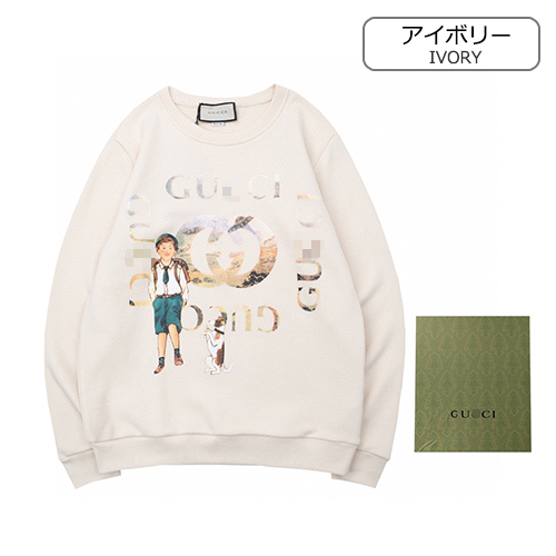 グッチスーパーコピー  メンズ レディース スウェットTシャツ