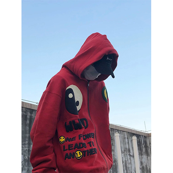 CPFM KANYE 偽物ジップアップ パーカー フード Tシャツ