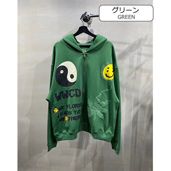 CPFM KANYE 偽物ジップアップ パーカー フード Tシャツ