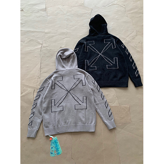 オフホワイト偽物 ジップアップ ジャケットアウター