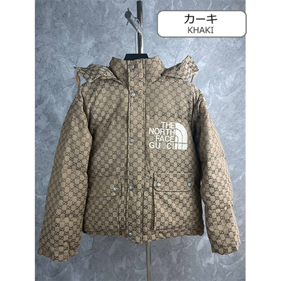グッチ コピー× ノースフェイス コラボ    秋冬ダウンジャケット