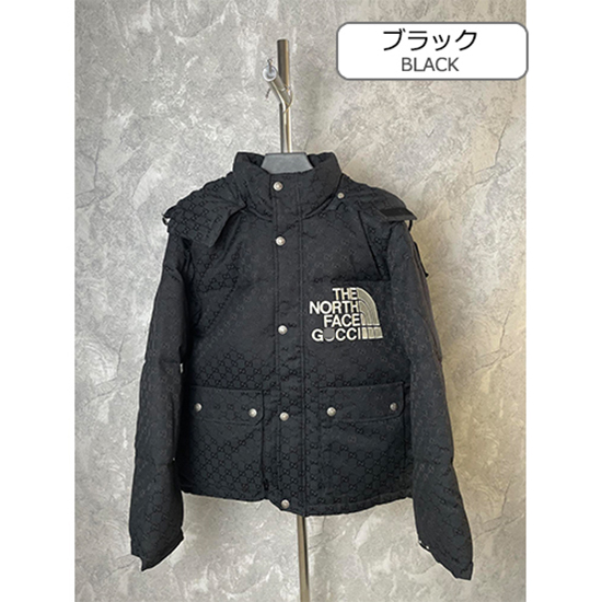 グッチ コピー× ノースフェイス コラボ    秋冬ダウンジャケット