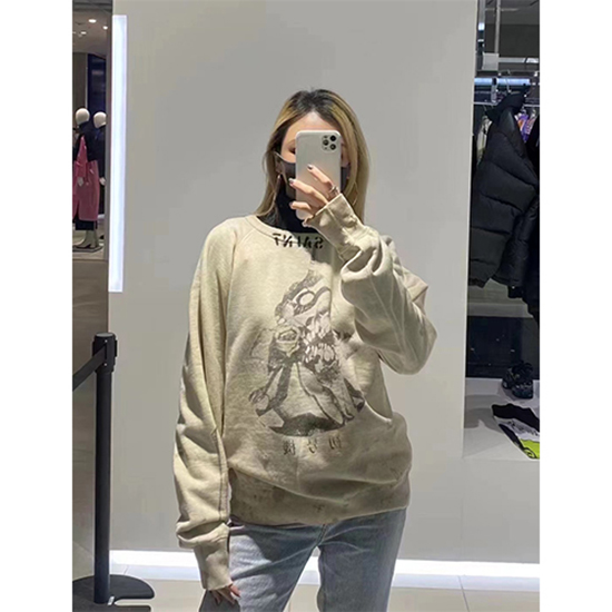 セント マイケル偽物 × EVA コラボ スウェットTシャツ 高品質