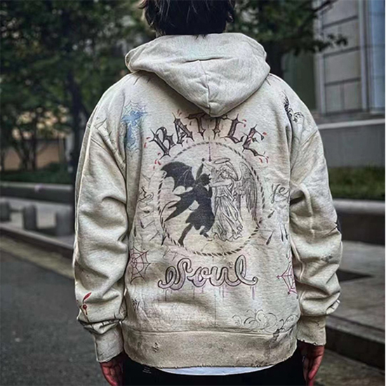 セント マイケル偽物 × DR.WOO コラボ 人気のパーカー高品質