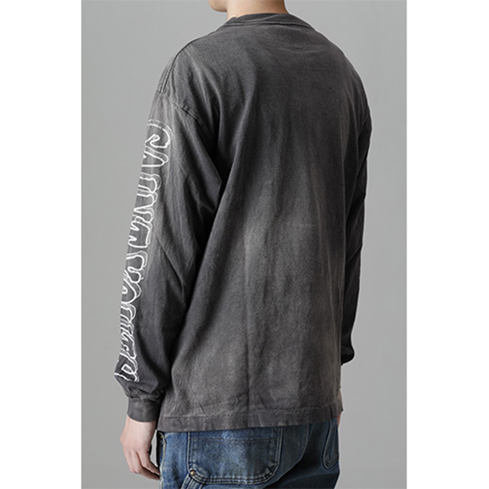 セント マイケル偽物 × DENIM TEARS LS コラボ 長袖 Tシャツ高品質