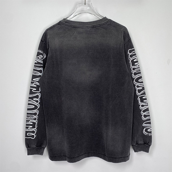 セント マイケル偽物 × DENIM TEARS LS コラボ 長袖 Tシャツ高品質
