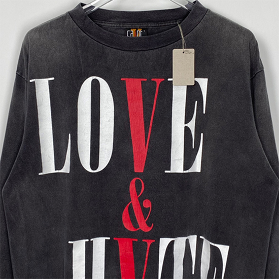 セント マイケル偽物 × ヴィーローン コラボ 長袖 Tシャツ高品質