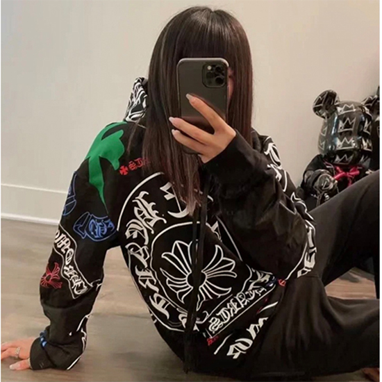 クロムハーツ偽物 フード メンズ レディース 人気のパーカー高品質