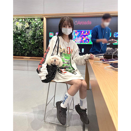 セント マイケル偽物 × TEARS コラボ メンズ レディース長袖 Tシャツ高品質
