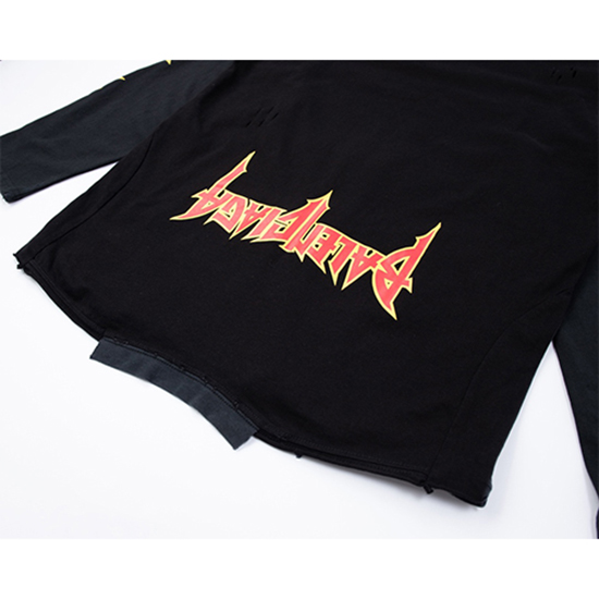 バレンシアガ 偽物 メンズ 長袖 Tシャツ