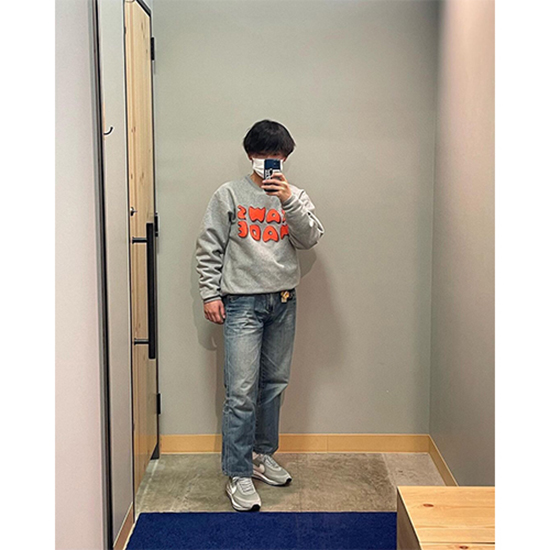 ヒューマンメイド偽物 × KAWS コラボ 長袖 スウェットTシャツ 高品質