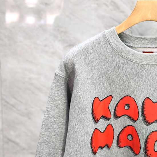 ヒューマンメイド偽物 × KAWS コラボ 長袖 スウェットTシャツ 高品質