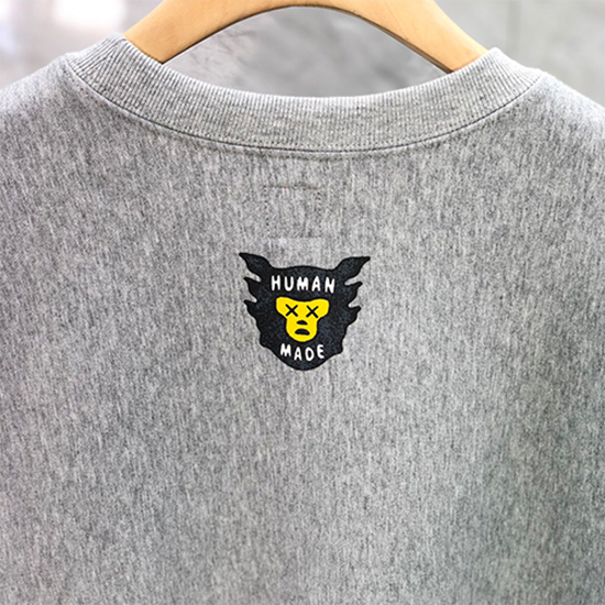 ヒューマンメイド偽物 × KAWS コラボ  長袖  スウェットTシャツ   高品質