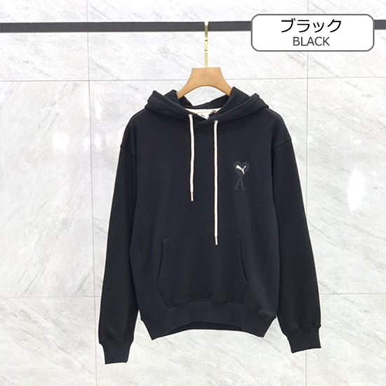 アミ × プーマ 偽物コラボ フード 人気のパーカー高品質