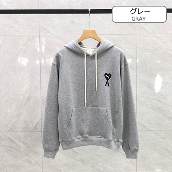 アミ × プーマ 偽物コラボ フード 人気のパーカー高品質