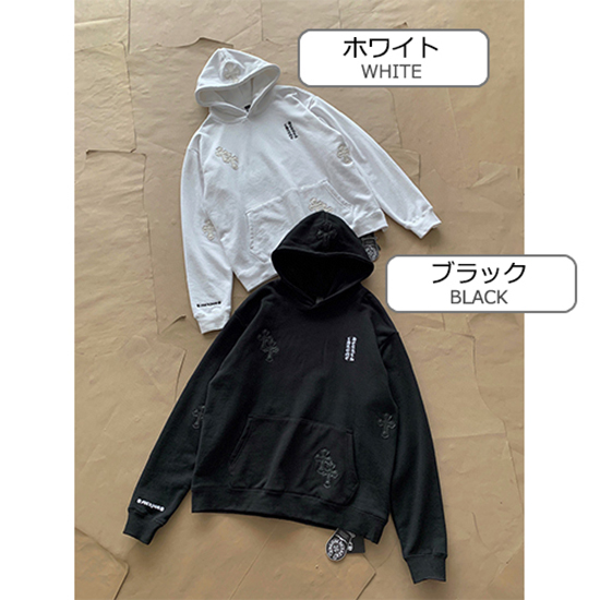 クロムハーツ偽物 メンズレディース パーカー フード Tシャツ
