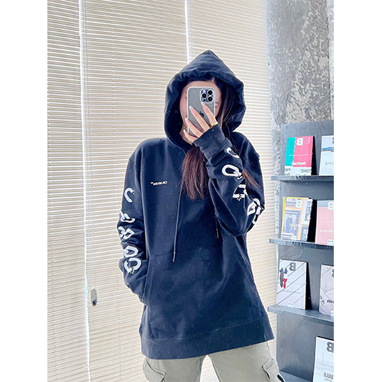 オフホワイト 偽物メンズレディース パーカー フード Tシャツ
