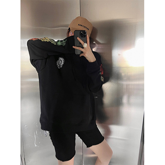 クロムハーツ偽物 メンズレディース パーカー フード Tシャツ