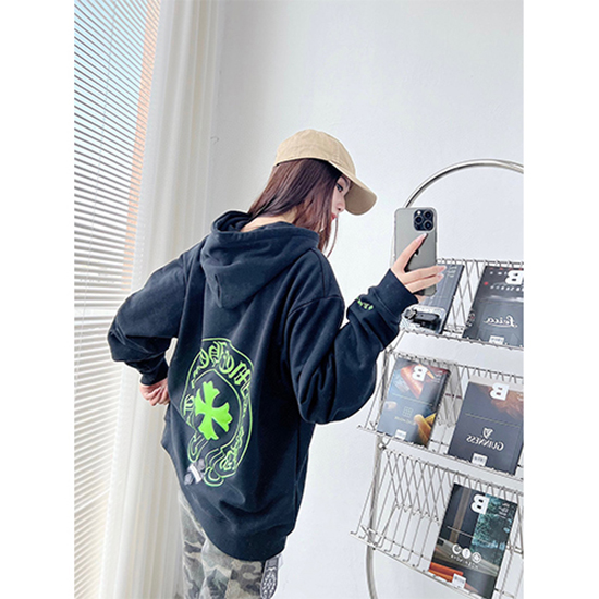 クロムハーツ偽物 メンズレディース パーカー フード Tシャツ