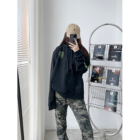 クロムハーツ偽物 メンズレディース パーカー フード Tシャツ