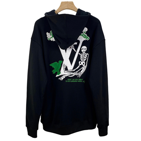 ルイヴィトンコピー メンズレディース パーカー フード Tシャツ