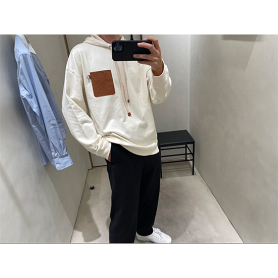 ロエベコピー メンズレディース パーカー フード Tシャツ 高品質