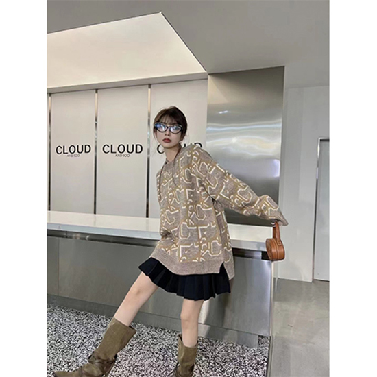 ディオールスーパーコピー × CACTUS JACK コラボ 流行り ニットセーター