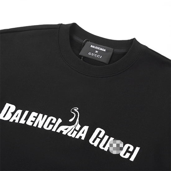 グッチ × バレンシアガコピー スウェット長袖 Tシャツ