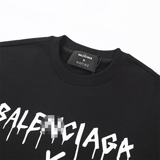 グッチ × バレンシアガコピー スウェット長袖 Tシャツ