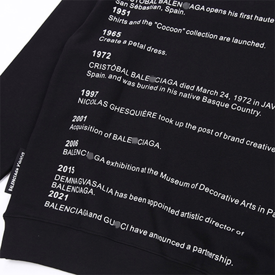 グッチ × バレンシアガコピー   スウェット長袖 Tシャツ